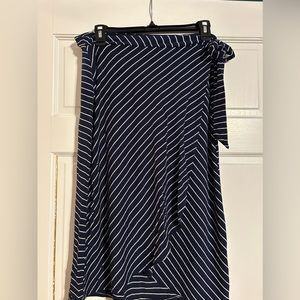Adrienne Vittadini faux wrap skirt
